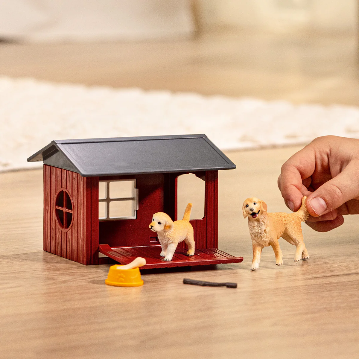 Hondenhok met golden retrievers - Image 2